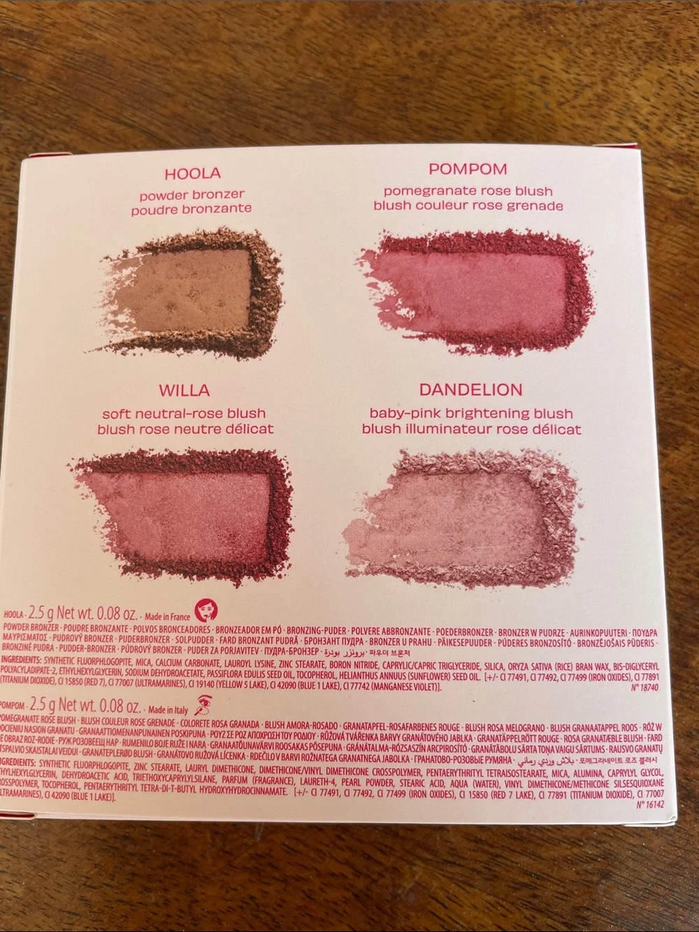 Benefit Cheeky Love Letter Palette - Hot Pink & Brown. Not used.